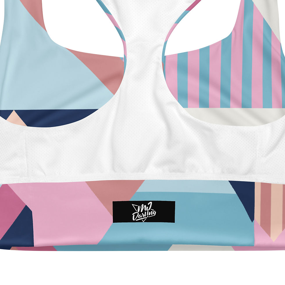 Thumbnail: Rockstar Essentials Women’s Longline Sports Bra/Top (Aleksandra)
