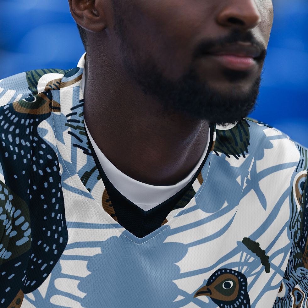 Thumbnail: Classic Essentials Sports Jersey (Unisex; Peacock)
