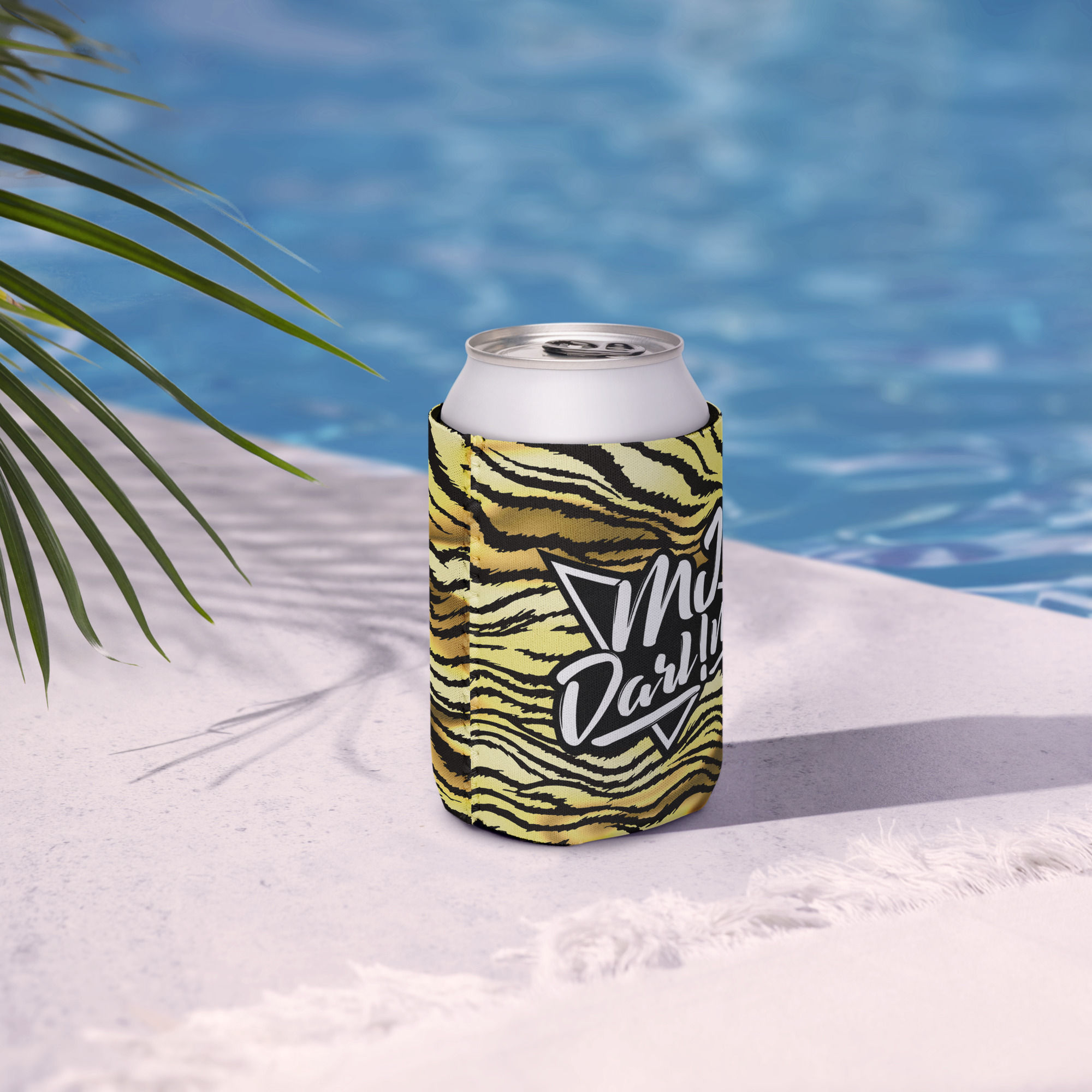 Rockstar Essentials Can Cooler/Koozie (Tiger Style 2)