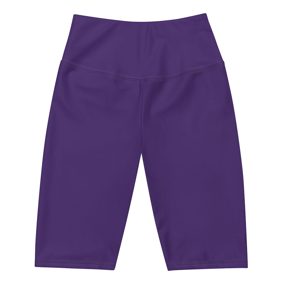 Thumbnail: Classic Essentials Women's Biker Shorts (Purple)