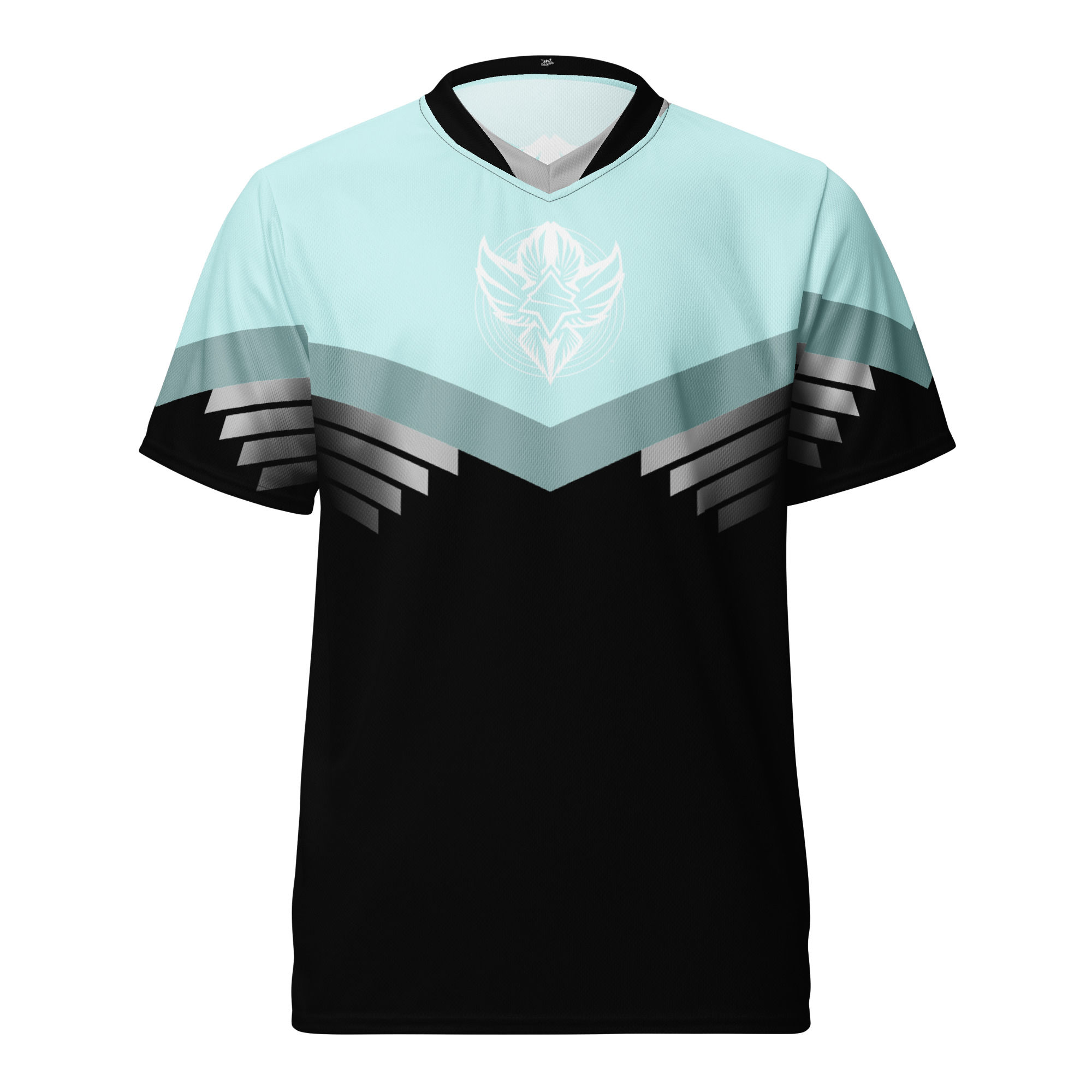 Superhuman Essentials Sports Jersey (Unisex; Paladin; Cyan/Black)