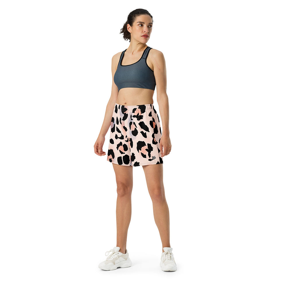 Thumbnail: Rockstar Essentials Athletic Shorts (Unisex; Long; Johnni Cougar)