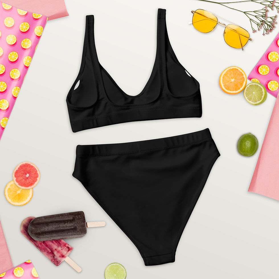 Thumbnail: Classic Essentials Women's High-Waisted Bikini (Black)