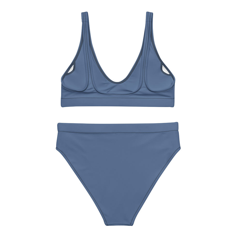 Thumbnail: Classic Essentials Women's High-Waisted Bikini (Super Blue)