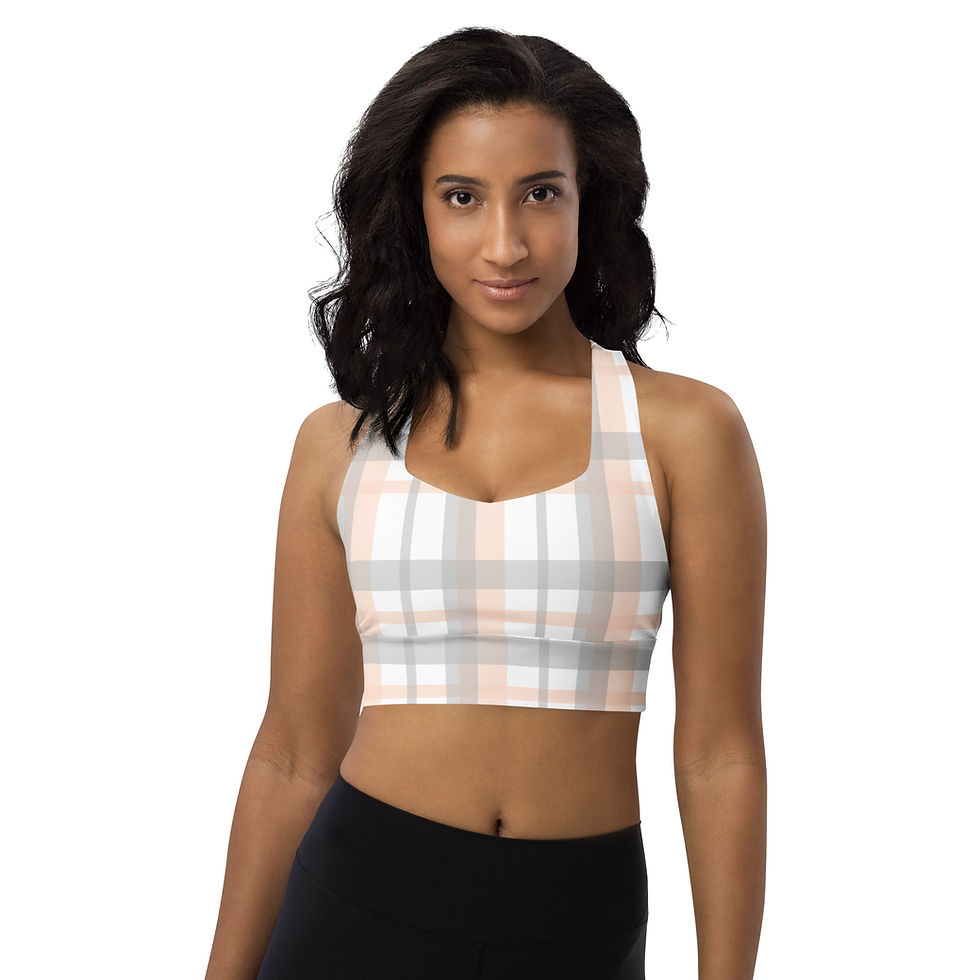 Thumbnail: Rockstar Essentials Women’s Longline Sports Bra/Top (Spr; Leslie)