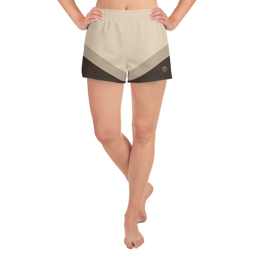 Thumbnail: Superhuman Essentials Athletic Shorts (Unisex; Paladin; Champagne/Chocolate)
