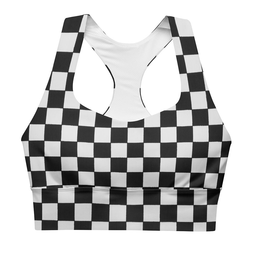 Thumbnail: Rockstar Essentials Women’s Longline Sports Bra/Top (Punk; SHARP)