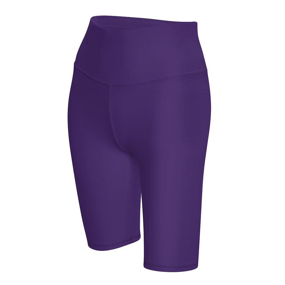 Thumbnail: Classic Essentials Women's Biker Shorts (Purple)