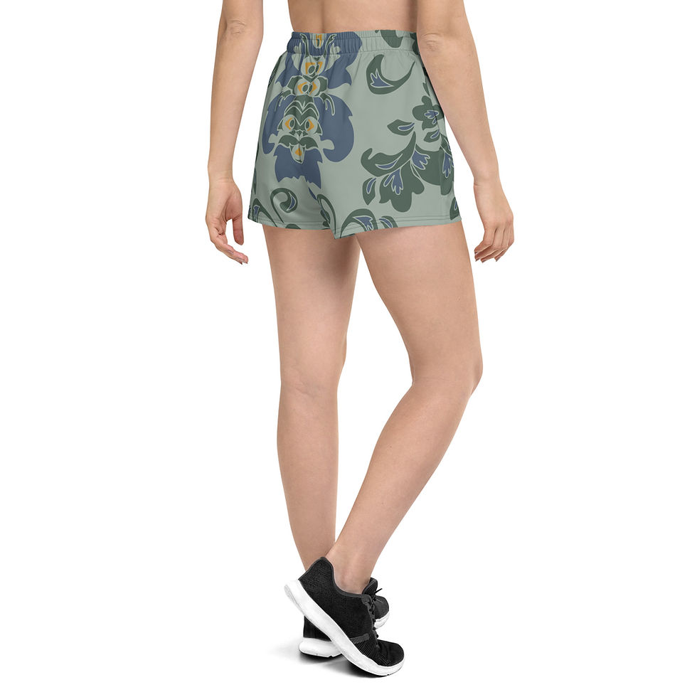 Thumbnail: Classic Essentials Athletic Shorts (Unisex; Peacock 2)