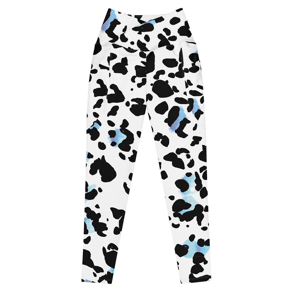 Thumbnail: Rockstar Essentials Women’s Crossover Leggings w/ Pockets (Arctic Cougar)