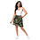 Thumbnail: Rockstar Essentials Women's A-Line Skater Sun Skirt (Shiggy; Camo; Green)