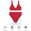 Thumbnail: Classic Essentials Women's High-Waisted Bikini (Red)