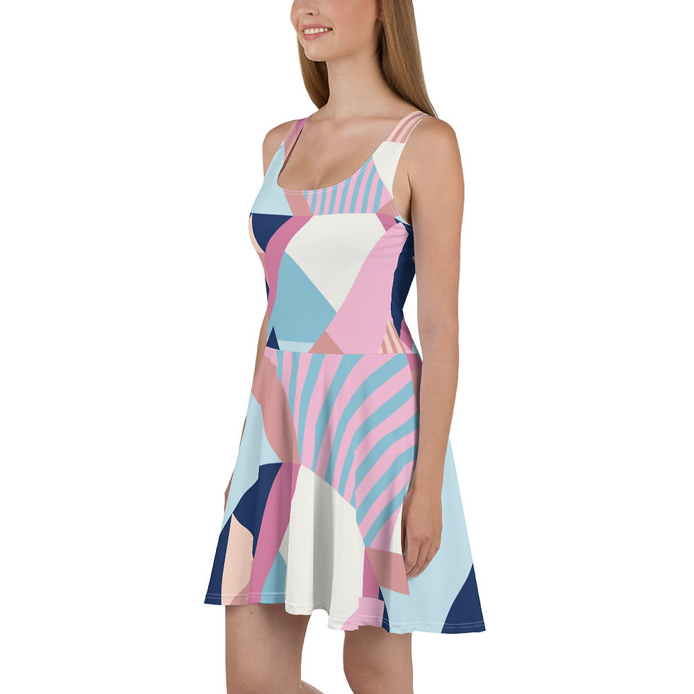 Thumbnail: Rockstar Essentials Women’s A-Line Skater Sun Dress (Aleksandra)