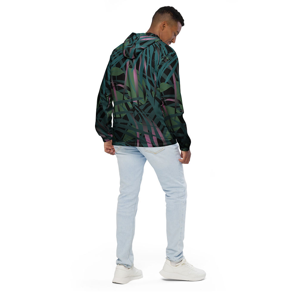 Thumbnail: Rockstar Essentials Men’s Windbreaker (Jungle Heat)