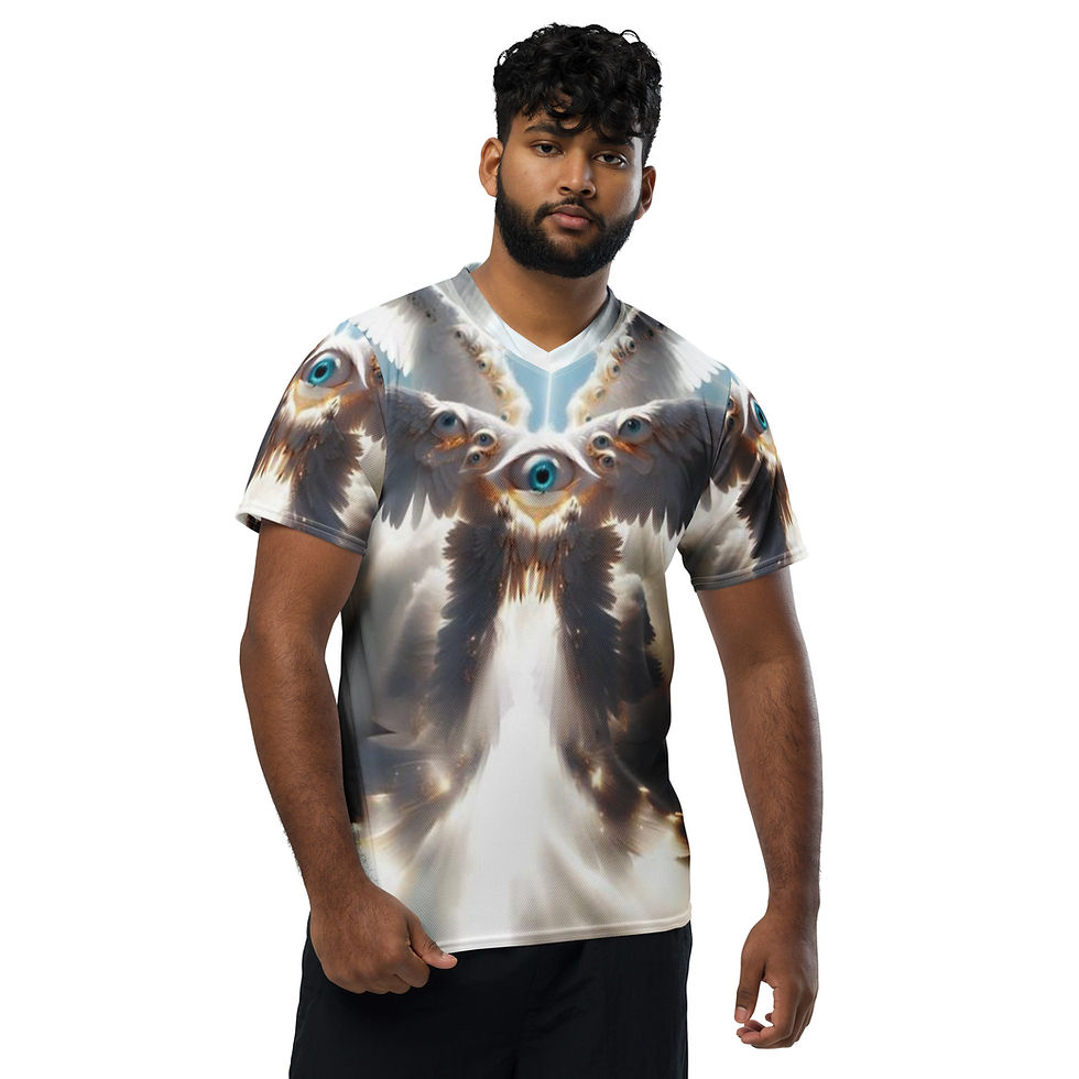 Thumbnail: Superhuman Essentials Sports Jersey (Unisex; Be Not Afraid 2)