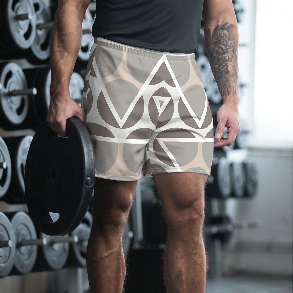 Thumbnail: Superhuman Essentials Athletic Shorts (Unisex; Long; Triumvirate)