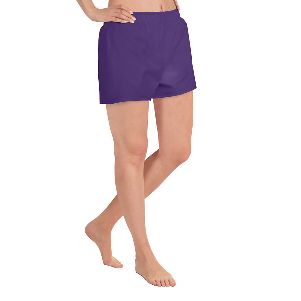 Thumbnail: Classic Essentials Athletic Shorts (Unisex; Purple)