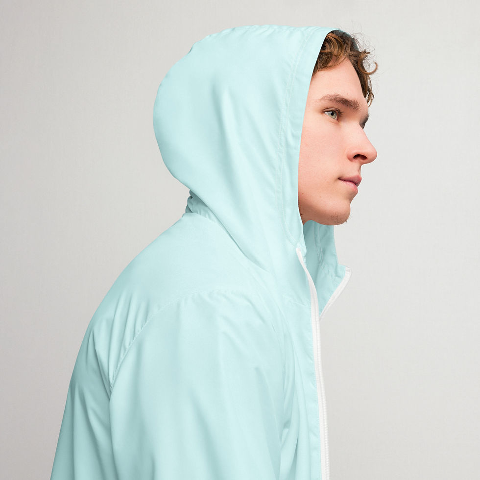 Thumbnail: Classic Essentials Men’s Windbreaker (Cyan)
