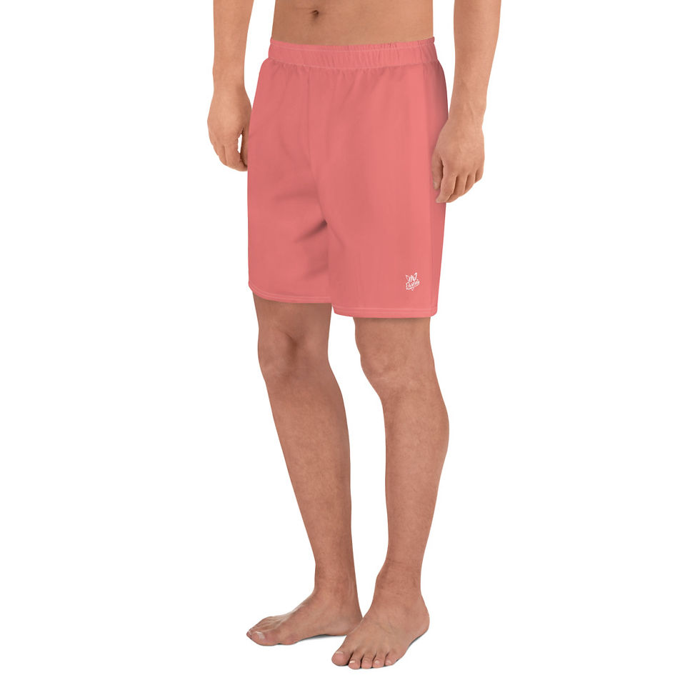 Thumbnail: Classic Essentials Athletic Shorts (Unisex; Long; Salmon)