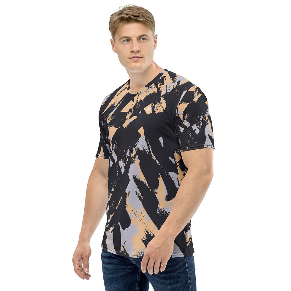 Thumbnail: Rockstar Essentials Men's T-Shirt (Brush Strokes)