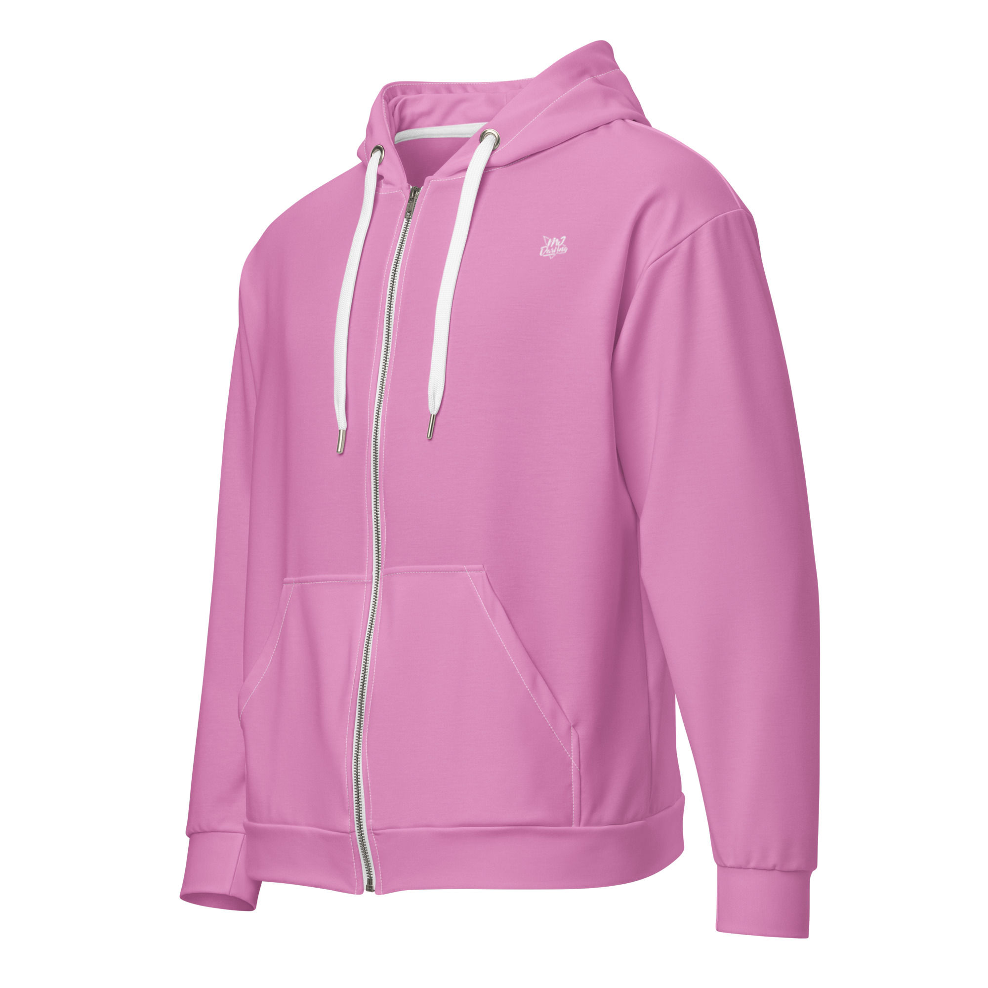 Classic Essentials Zip Hoodie (Unisex; Salmon; Mauvelous)