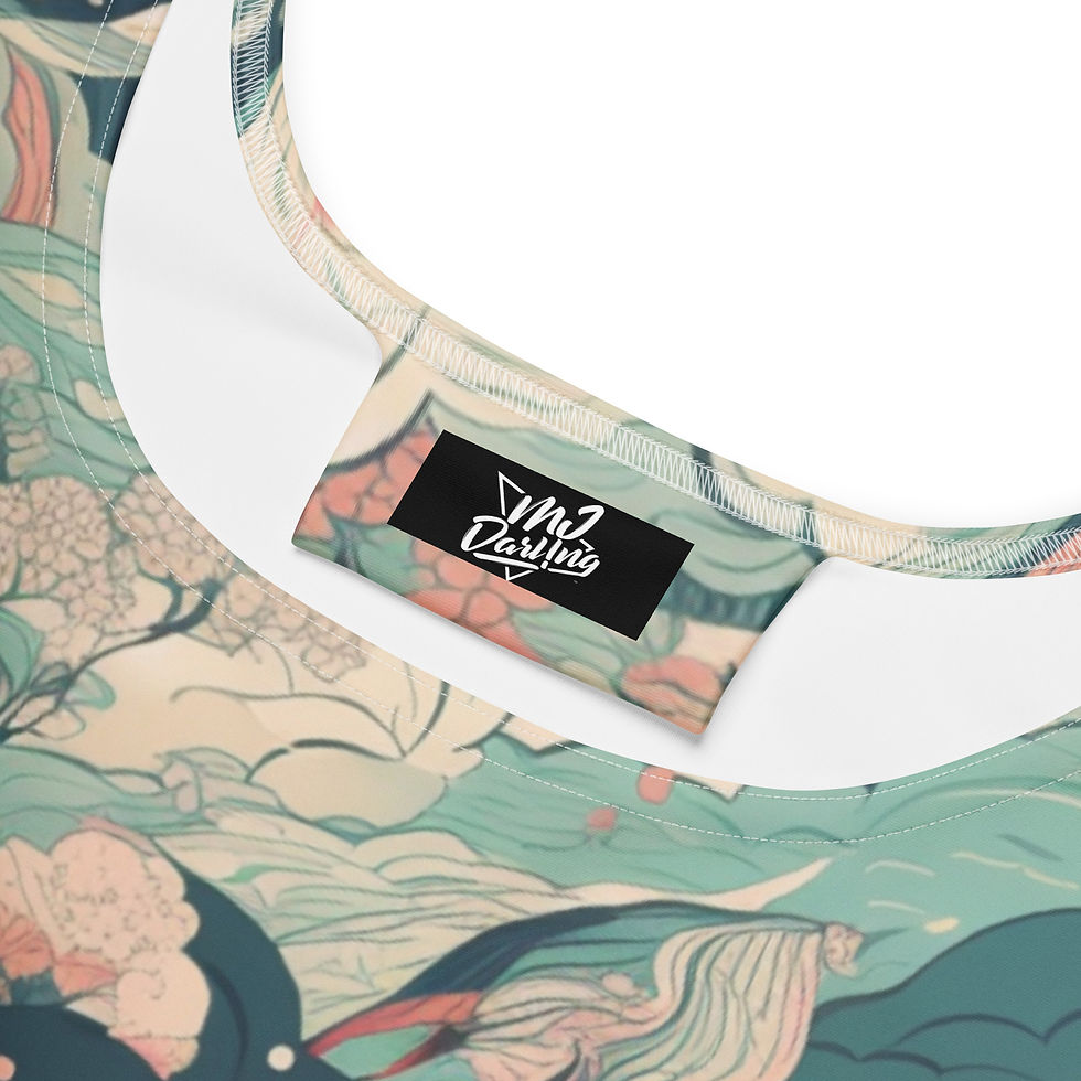Thumbnail: Rockstar Essentials Women’s A-Line Skater Sun Dress (Spring; Tea In Okinawa)