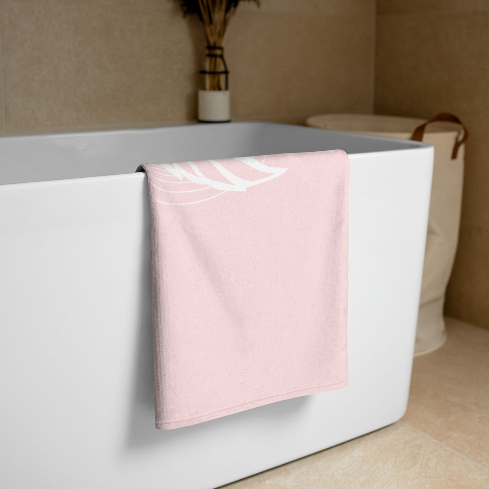 Thumbnail: Superhuman Essentials Beach Towel/Cloak (Seraph Crest; Pink Champagne; Landscape
