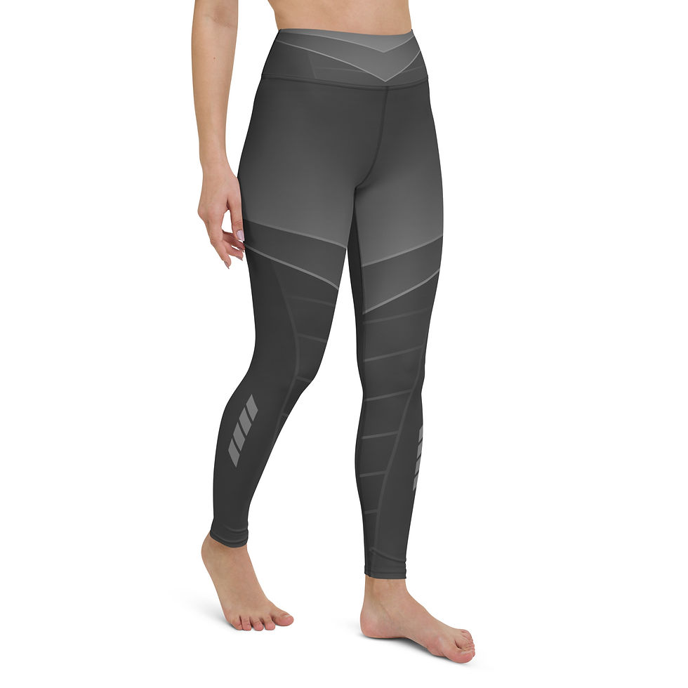 Thumbnail: Superhuman Essentials Women's Yoga Leggings w/ Pocket (Captain; Gray)
