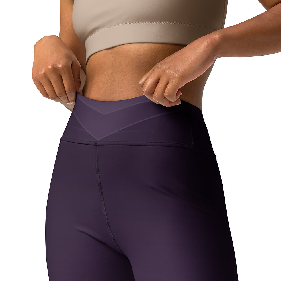 Thumbnail: Superhuman Essentials Women's Yoga Leggings w/ Pocket (Captain; Purple)