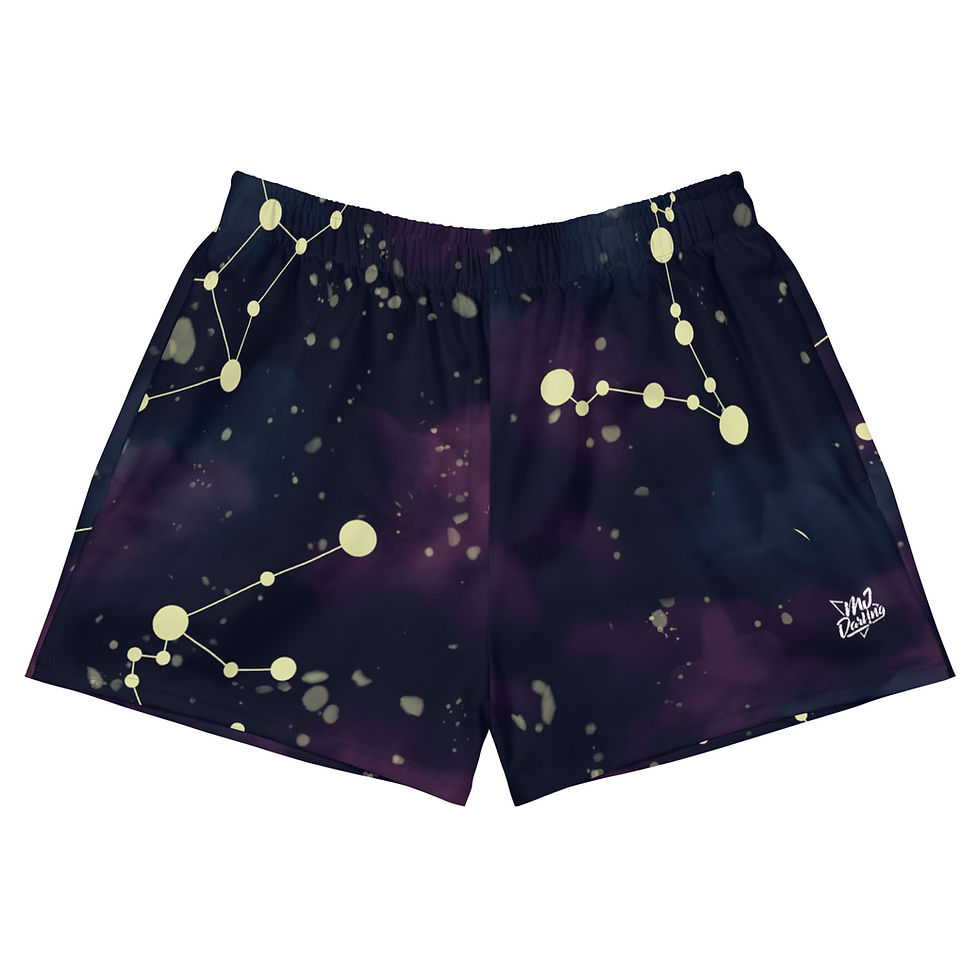 Thumbnail: Rockstar Essentials Athletic Shorts (Unisex; Constellations)