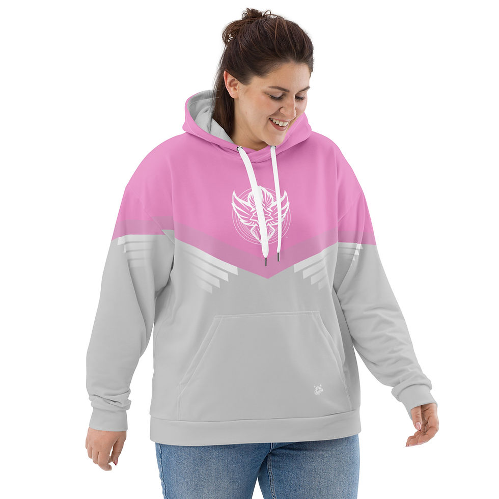 Thumbnail: Superhuman Essentials Pullover Hoodie (Unisex; Paladin; Mauvelous/Angelic)