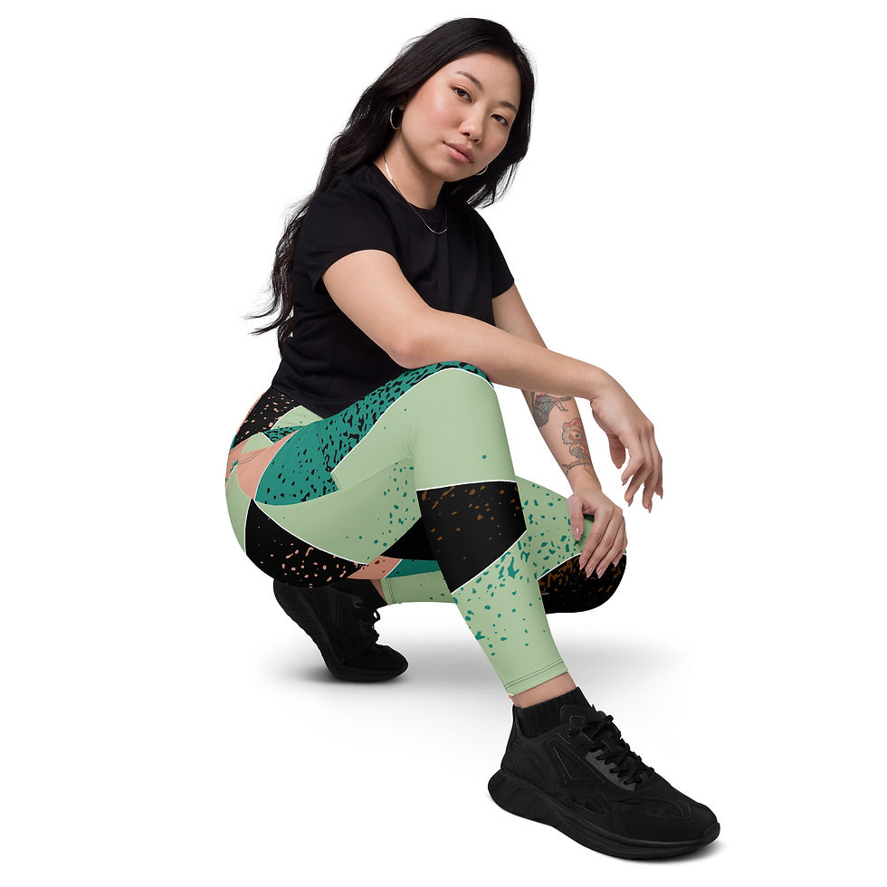Thumbnail: Rockstar Essentials Women’s Crossover Leggings w/ Pockets (Patchwerk)