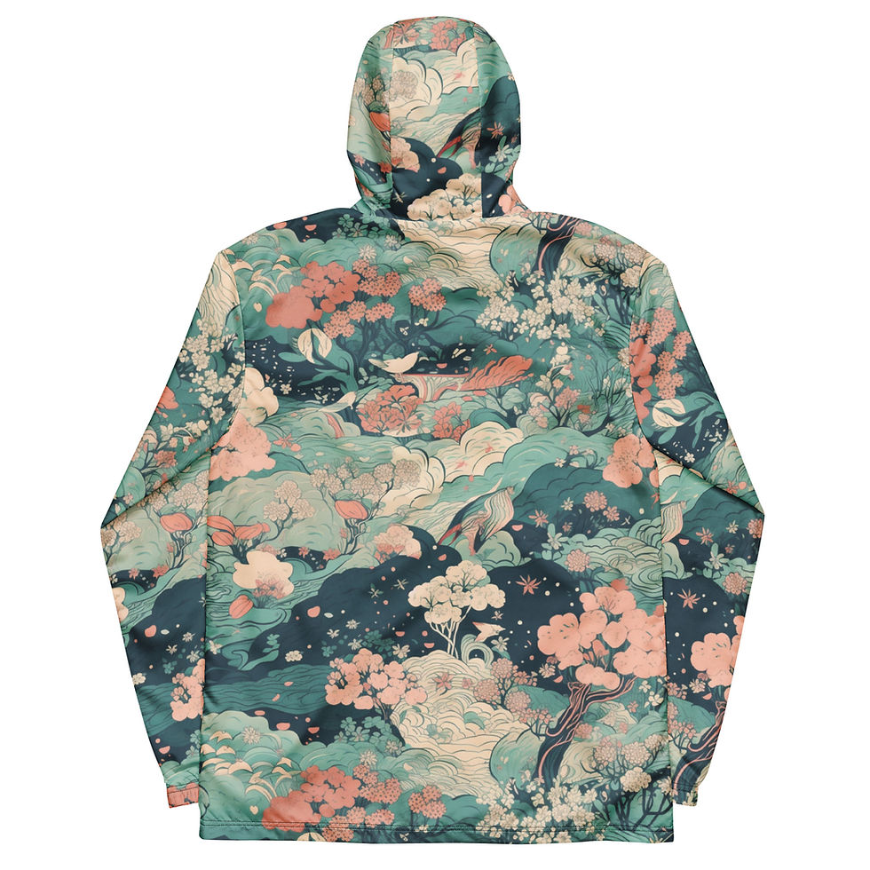 Thumbnail: Rockstar Essentials Men’s Windbreaker (Spring; Tea In Okinawa)
