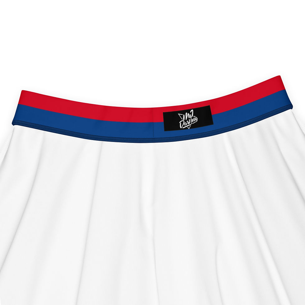 Thumbnail: Rockstar Essentials Women's A-Line Skater Sun Skirt (Americana)