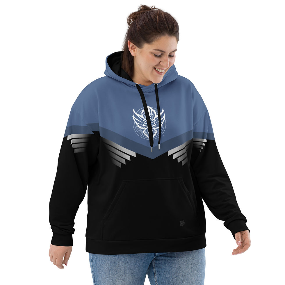 Thumbnail: Superhuman Essentials Pullover Hoodie (Unisex; Paladin; Super Blue/Black)