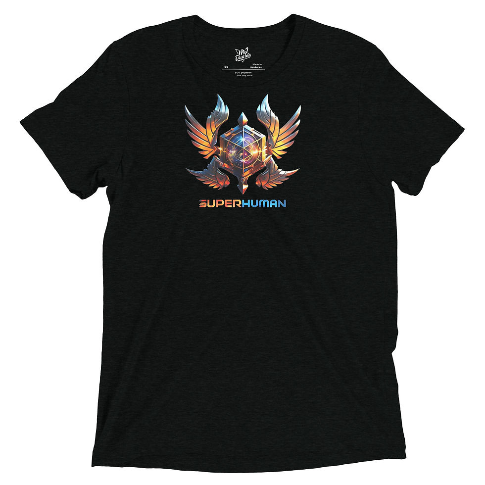 Thumbnail: Superhuman Essentials Short Sleeve T-Shirt (Chrome Crest; w/ Color Options)