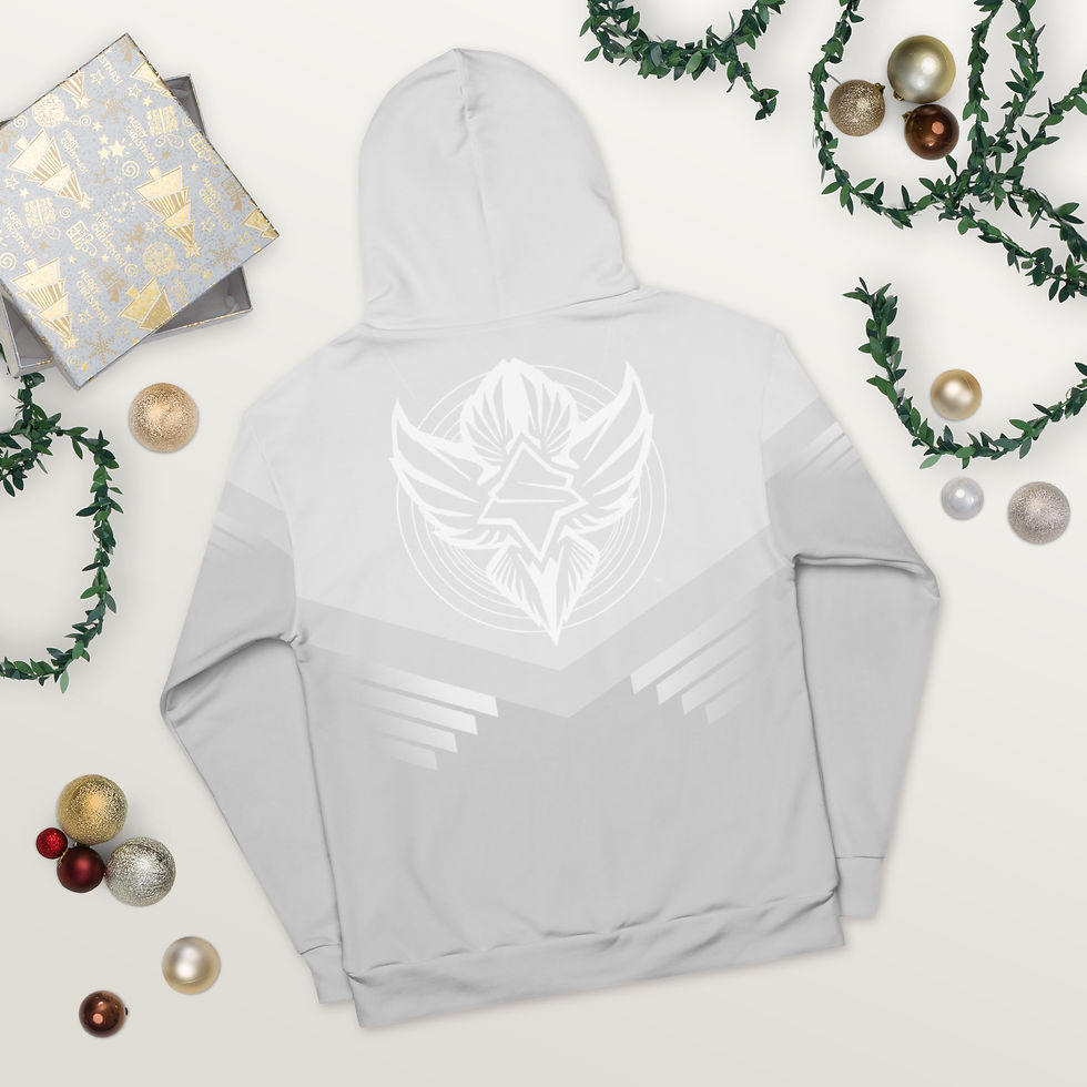 Thumbnail: Superhuman Essentials Pullover Hoodie (Unisex; Paladin; Angelic)