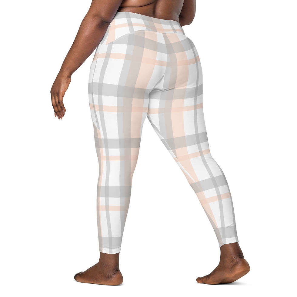 Thumbnail: Classic Essentials Women’s Crossover Leggings w/ Pockets (Spring; Leslie)