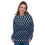 Thumbnail: Classic Essentials Pullover Hoodie (Unisex; Polka Dot; White/Navy)