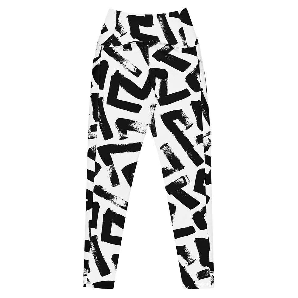 Thumbnail: Rockstar Essentials Women's Crossover Leggings w/ Pockets (Zelda)
