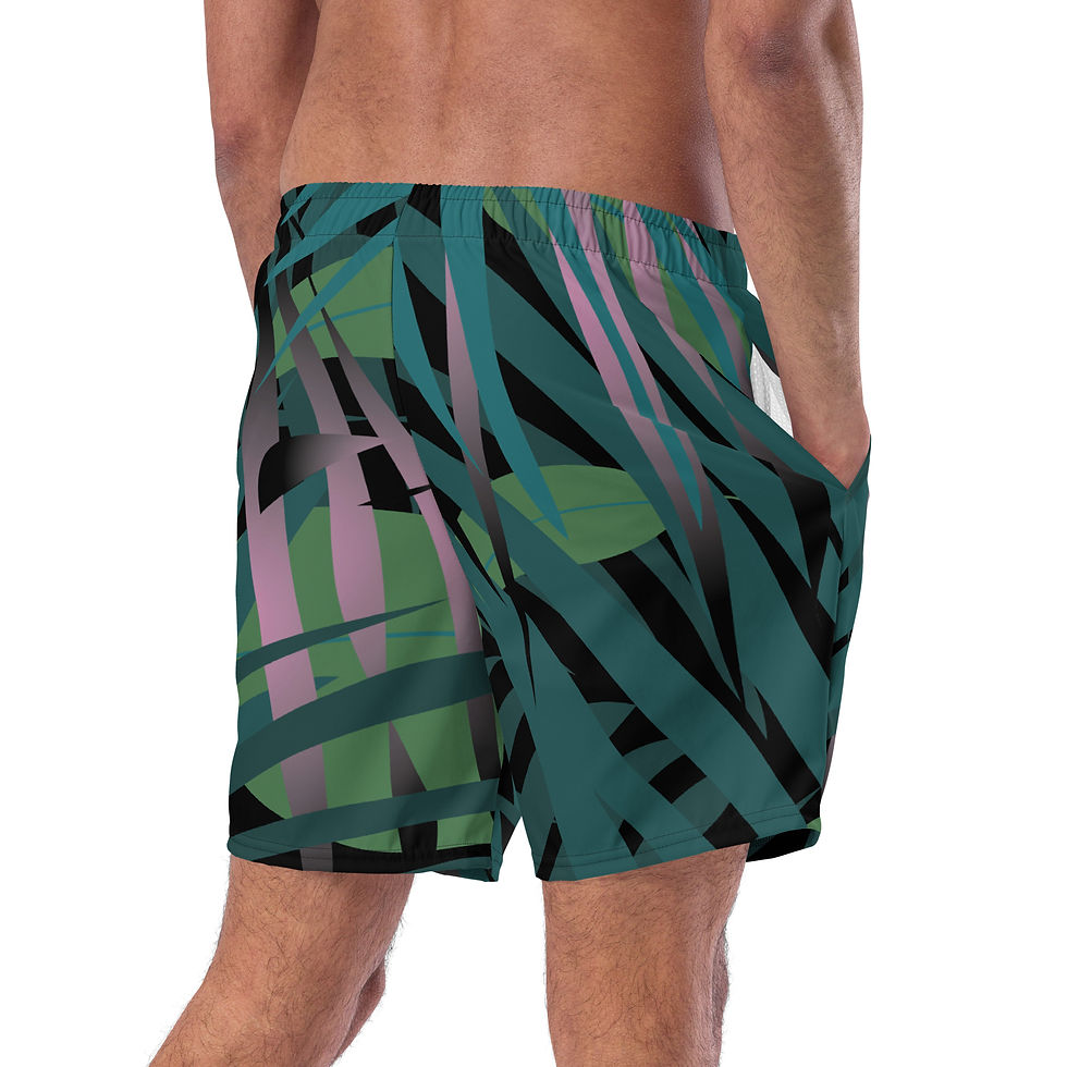 Thumbnail: Rockstar Essentials Men's Swim Trunks (Jungle Heat)