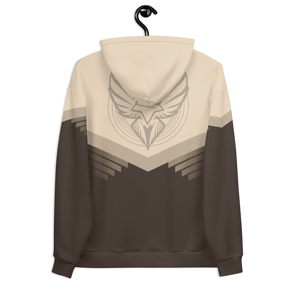 Thumbnail: Superhuman Essentials Pullover Hoodie (Unisex; Paladin; Champagne/Chocolate)