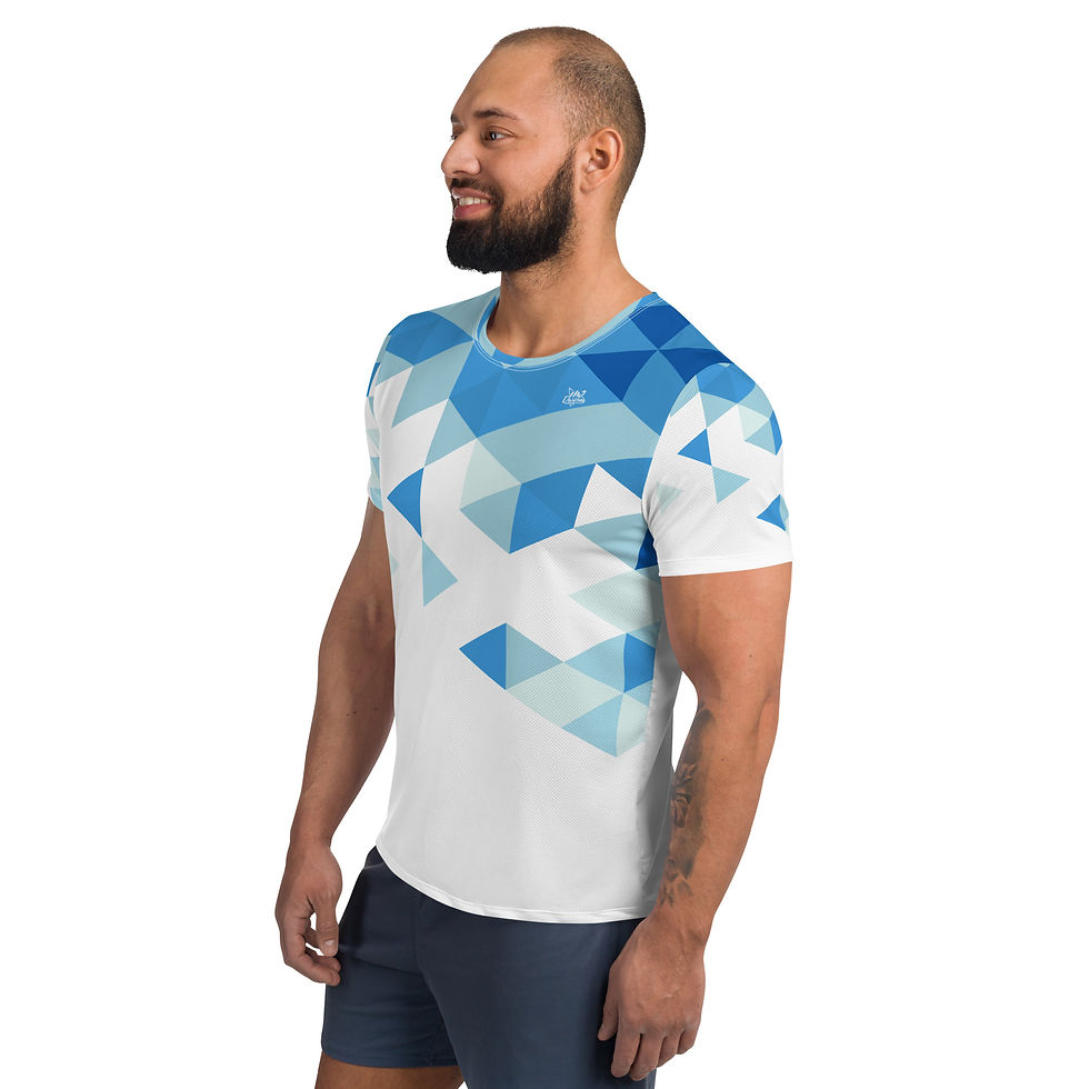 Thumbnail: Superhuman Essentials Men's Athletic T-Shirt (Crystal Clear)