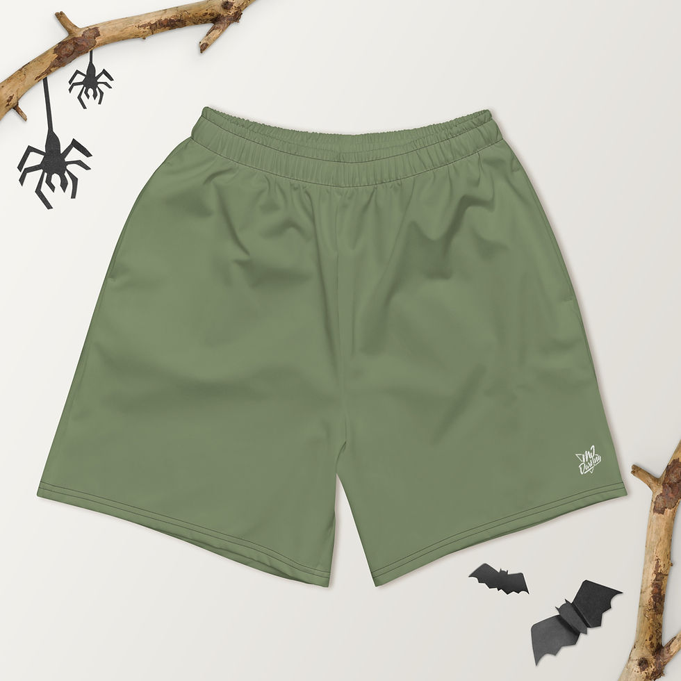 Thumbnail: Classic Essentials Athletic Shorts (Unisex; Long; Fatigues)