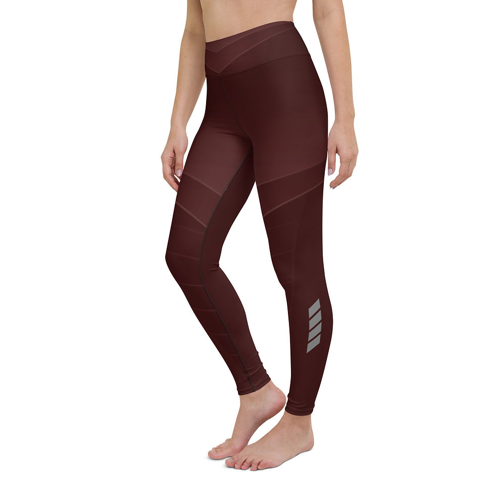 Thumbnail: Superhuman Essentials Women's Yoga Leggings w/ Pocket (Captain; Red)