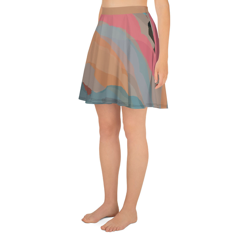Thumbnail: Rockstar Essentials Women's A-Line Skater Sun Skirt (Santa Anna)