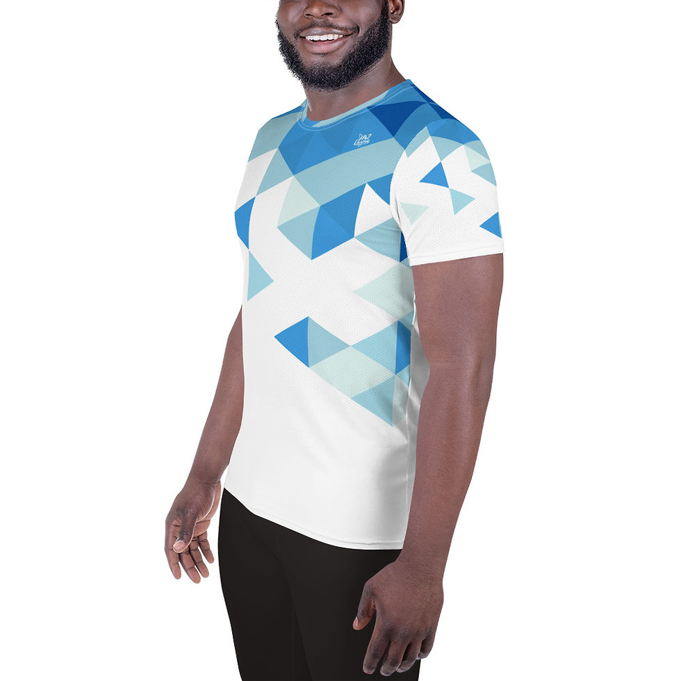Thumbnail: Superhuman Essentials Men's Athletic T-Shirt (Crystal Clear)
