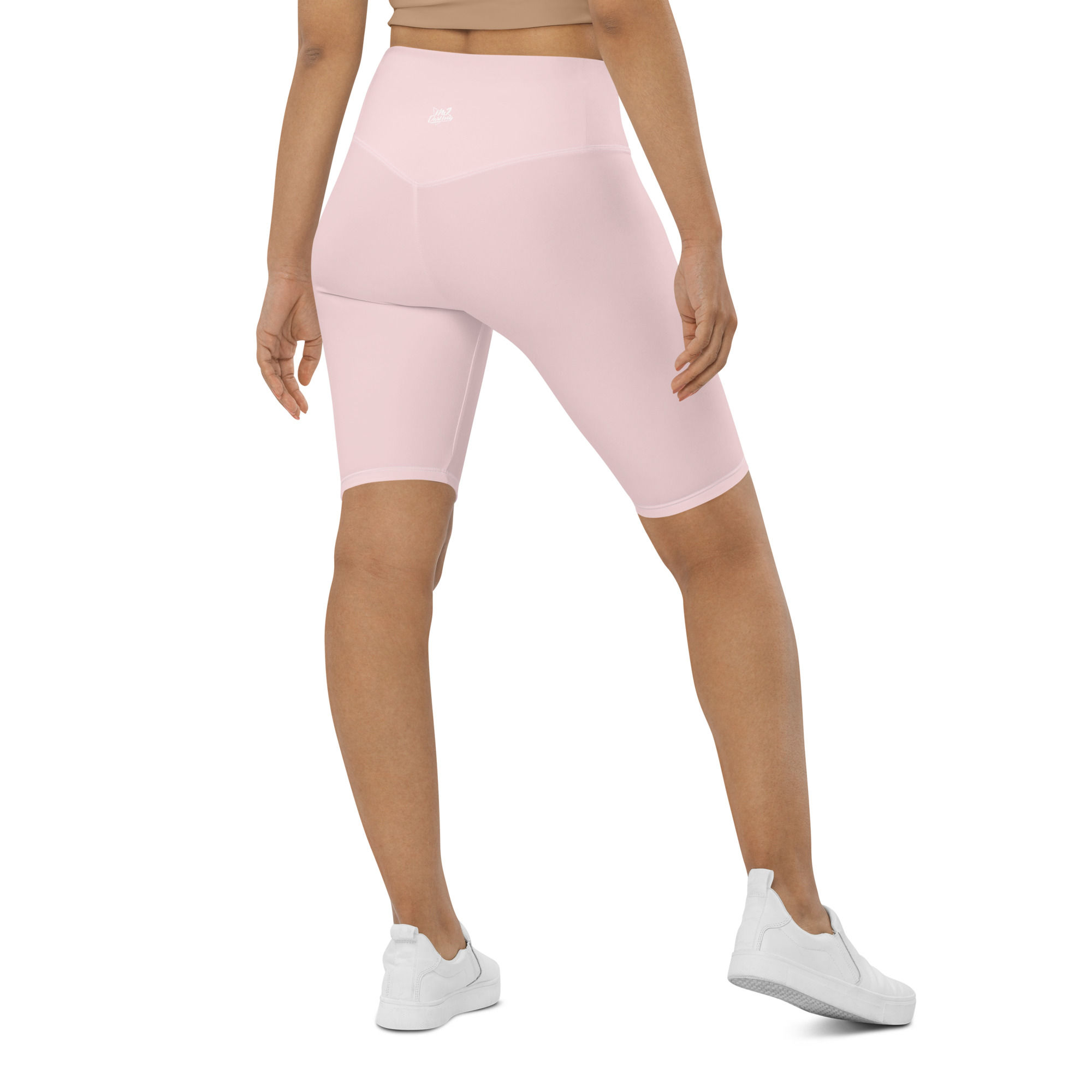 Classic Essentials Women's Biker Shorts (Pink Champagne)