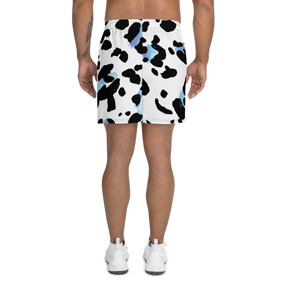 Thumbnail: Rockstar Essentials Athletic Shorts (Unisex; Long; Arctic Cougar)