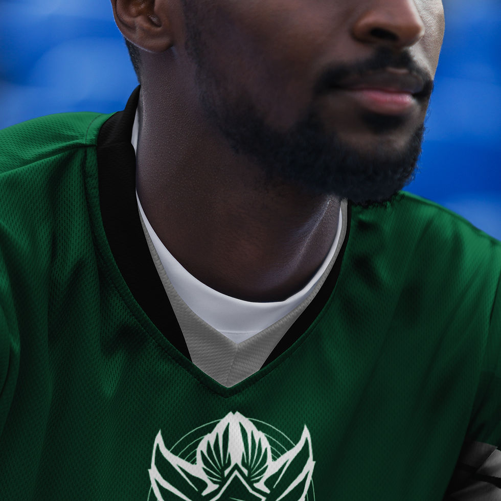 Thumbnail: Superhuman Essentials Sports Jersey (Unisex; Paladin; Emerald/Black)